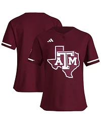 Adidas Women's Maroon Texas A M Aggies Replica Softball Jersey