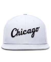 Nike Men's White Chicago Sox True Performance Fitted Hat