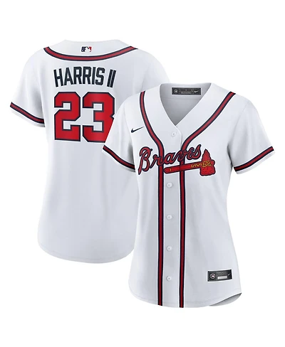 Nike Women's Michael Harris Ii White Atlanta Braves Home Replica Jersey