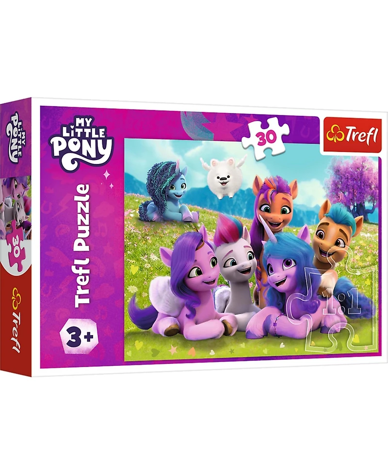 Trefl Red 30 Piece Puzzle - My Little Pony - Friendly Ponies