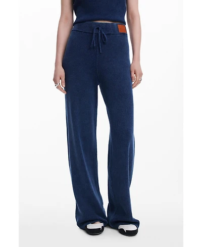Desigual Women's Ribbed knit pants