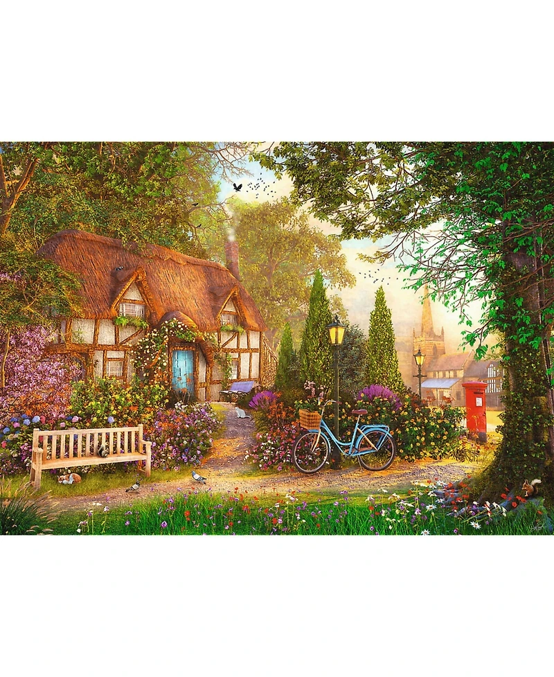 Trefl Premium Plus 1000 Piece Puzzle - Thatched Cottage