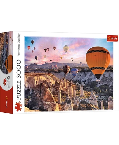 Trefl Red 3000 Piece Puzzle - Balloons over Cappadocia