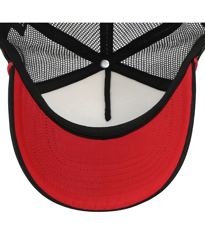 Disney Men's Mickey Mouse Character Circle Black & White Trucker Hat