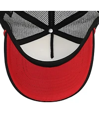 Disney Men's Mickey Mouse Character Circle Black & White Trucker Hat