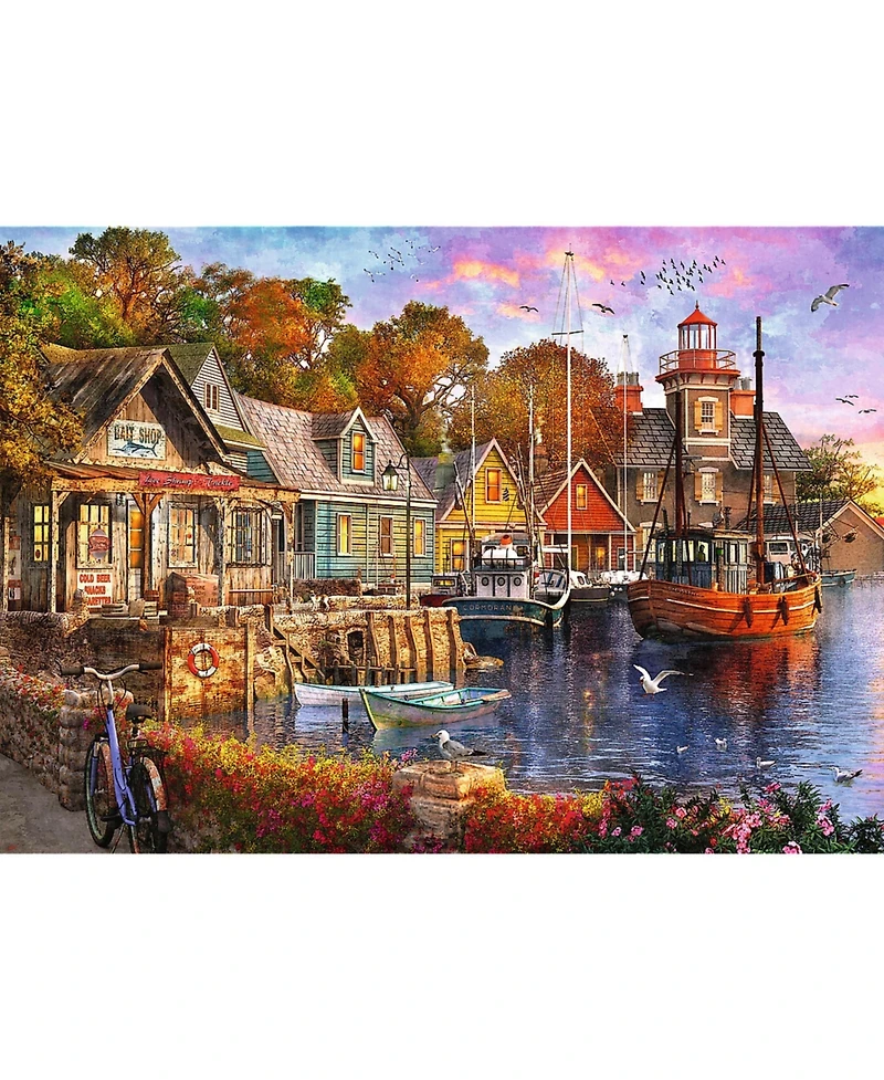 Trefl Premium Plus 1000 Piece Puzzle - Seaside Harbour