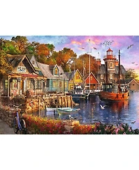 Trefl Premium Plus 1000 Piece Puzzle - Seaside Harbour