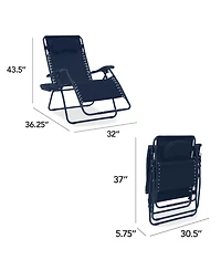 Best Choice Products Oversized Zero Gravity Chair