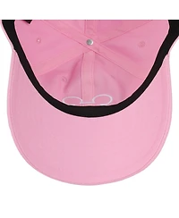 Disney Men's Mickey & Minnie Mouse Polka Dot Ears Pink Unstructured Baseball Cap