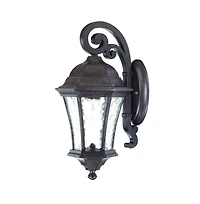 Tapered Hanging Lantern Wall Light for Porch and Entryway Decor