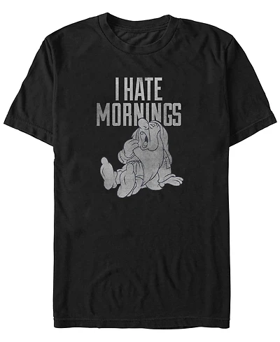 Fifth Sun Men's Hate Mornings Short Sleeve T-Shirt