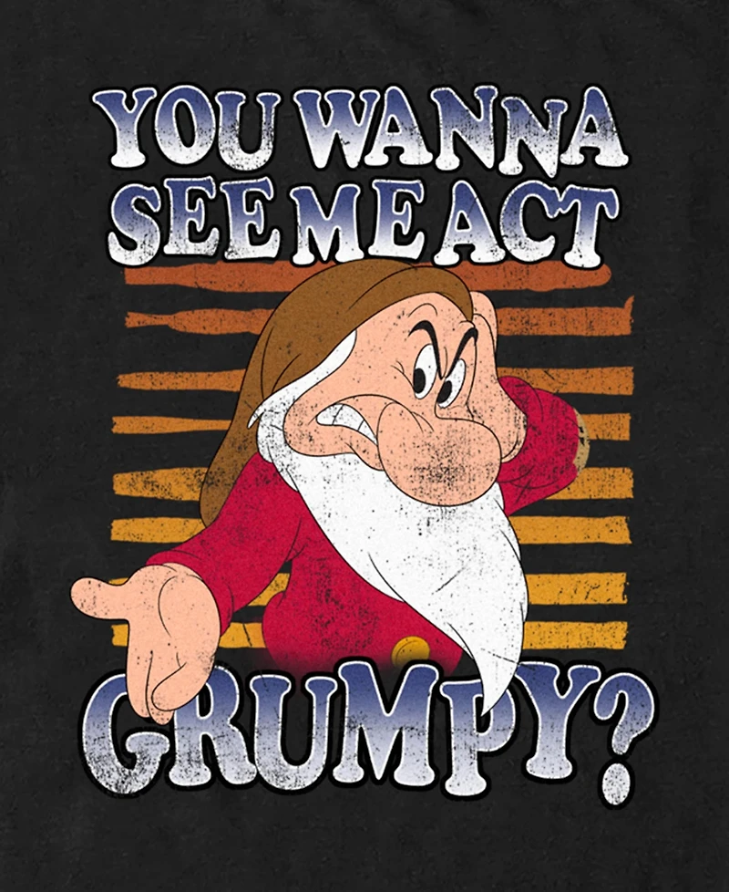 Fifth Sun Men's Act Grumpy Short Sleeve T-Shirt