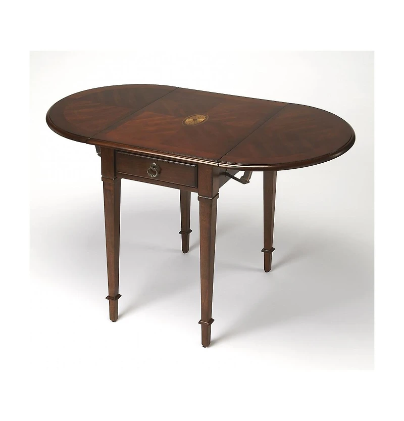 Traditional Drop Leaf Table for Dining Room or Kitchen Space