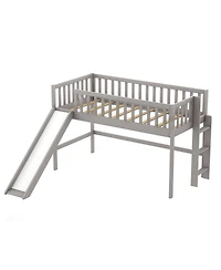 Traditional Loft Bunk Bed – Sturdy Wood Frame for Kids, Teens, or Guest Rooms