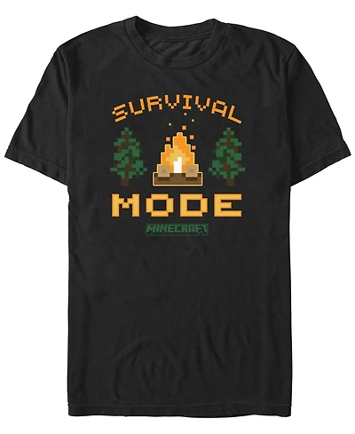 Fifth Sun Men's Camp Fire Survival Short Sleeve T-Shirt