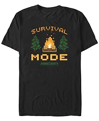 Fifth Sun Men's Camp Fire Survival Short Sleeve T-Shirt