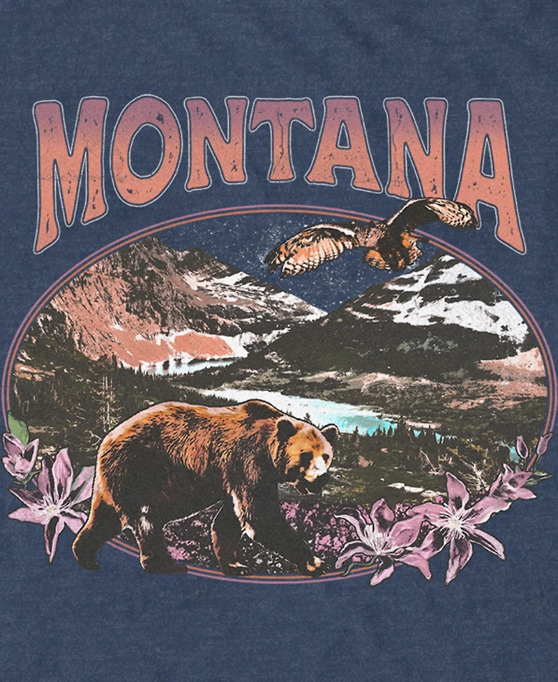 Fifth Sun Men's Montana Landscape Short Sleeve T-Shirt