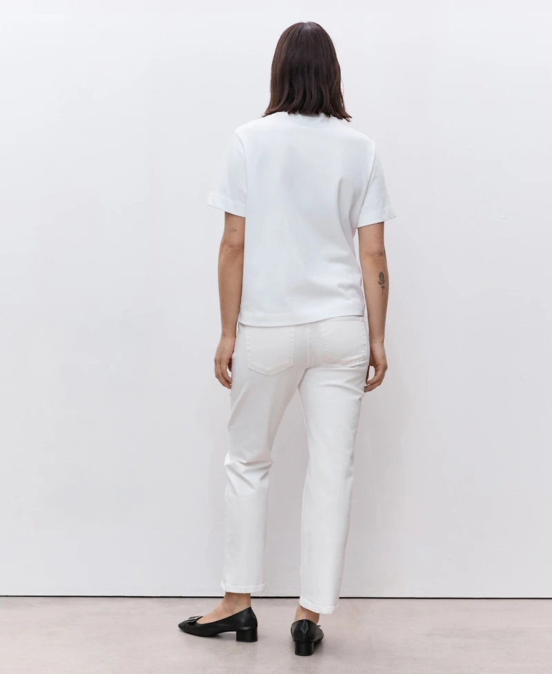 Mango Women's Maternity Straight Jeans
