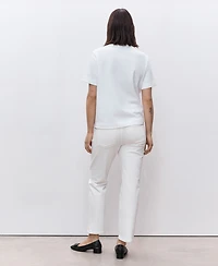 Mango Women's Maternity Straight Jeans