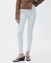 Mango Women's Mid-Rise Skinny Jeans