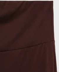 Mango Women's Fine-Knit Wide Leg Trousers