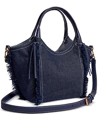 Sam Edelman Irina Medium Denim Tote Bag