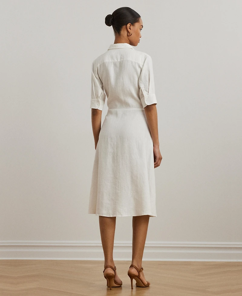 Lauren Ralph Lauren Women's Linen Shirtdress