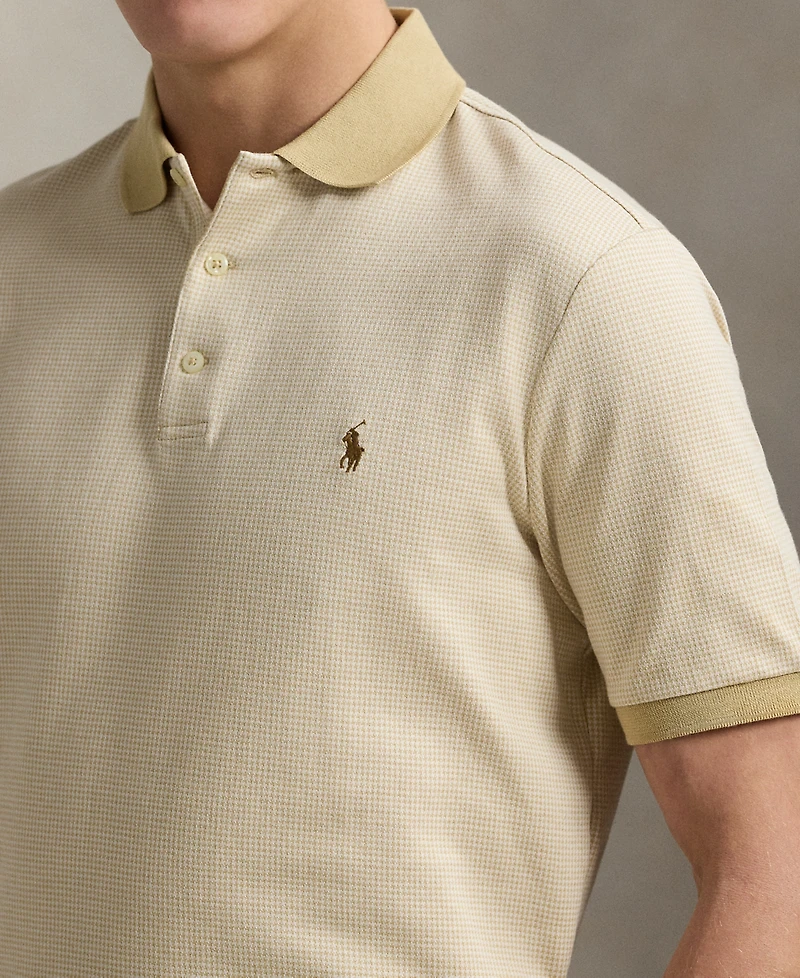Polo Ralph Lauren Men's Classic Houndstooth Jersey Shirt