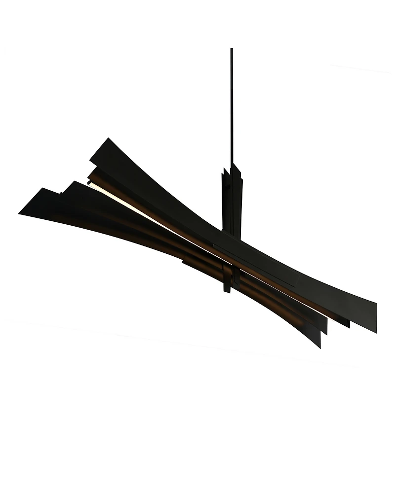 Cwi Lighting 27" Metal Solara Integrated Led Chandelier