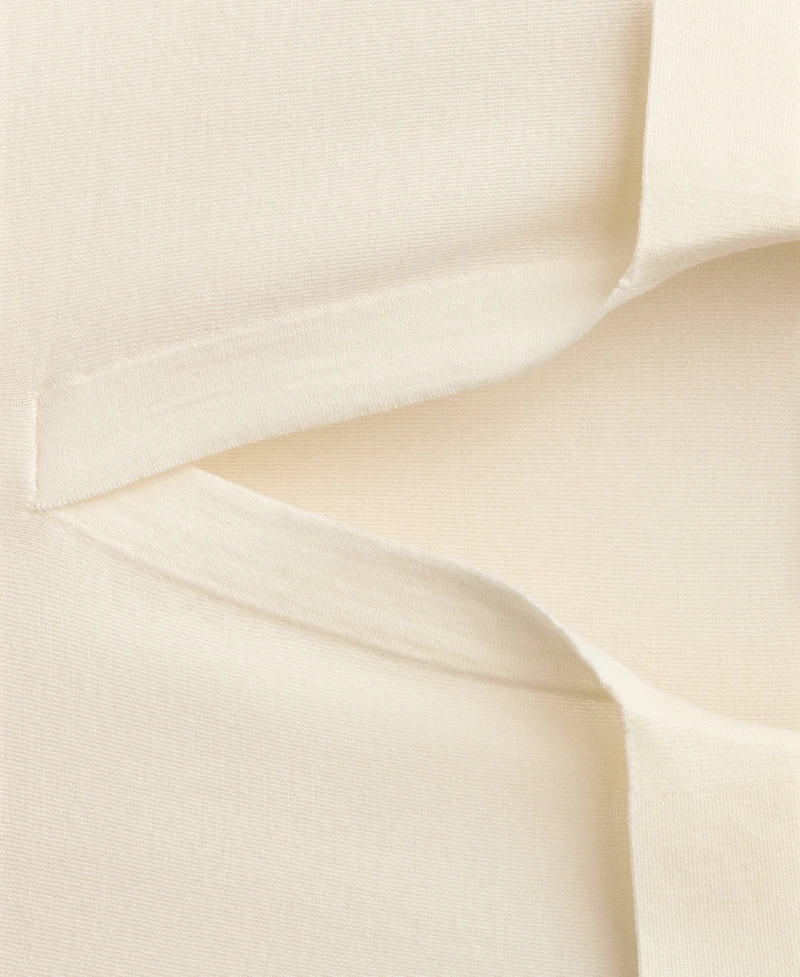 Mango Women's Wool-Blend Polo-Neck Sweater