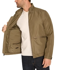 Cole Haan Men's Technical Rain Packable Windbreaker