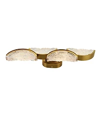 Cwi Lighting 28" Metal Moon Integrated Led Wall Light