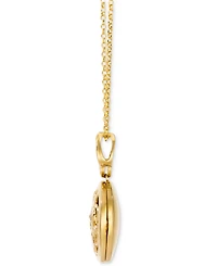 Le Vian Vanilla Diamond Locket Necklace (1/10 ct. t.w.) in 14k Yellow Gold, 20"