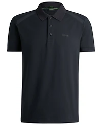 Boss by Hugo Boss Men's Striped Tape Insert Polo Shirt