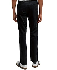 Boss by Hugo Men's Stretch-Cotton Satin Slim-Fit Chinos