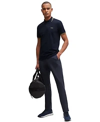 Boss by Hugo Men's Stretch-Cotton Slim-Fit Polo Shirt