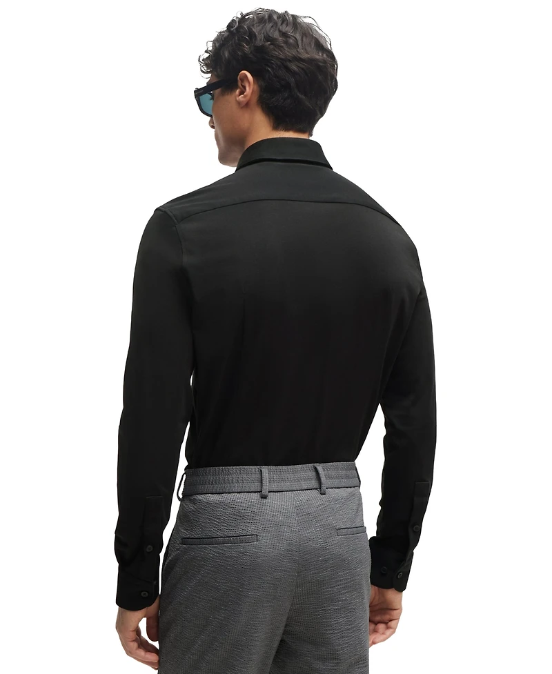 Boss by Hugo Men's Performance-Stretch Slim-Fit Dress Shirt