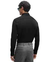 Boss by Hugo Men's Performance-Stretch Slim-Fit Dress Shirt