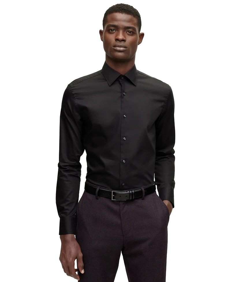 Boss by Hugo Men's Easy-Iron Slim-Fit Dress Shirt