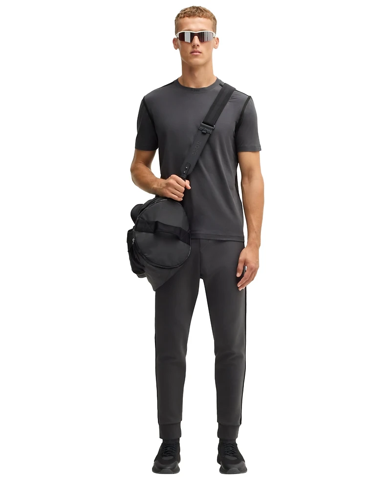 Boss by Hugo Men's Tape Trim Regular-Fit T-Shirt