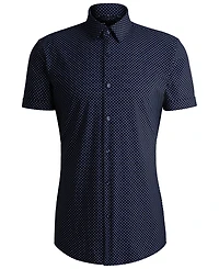 Boss by Hugo Boss Men's Performance-Stretch Slim-Fit Dress Shirt