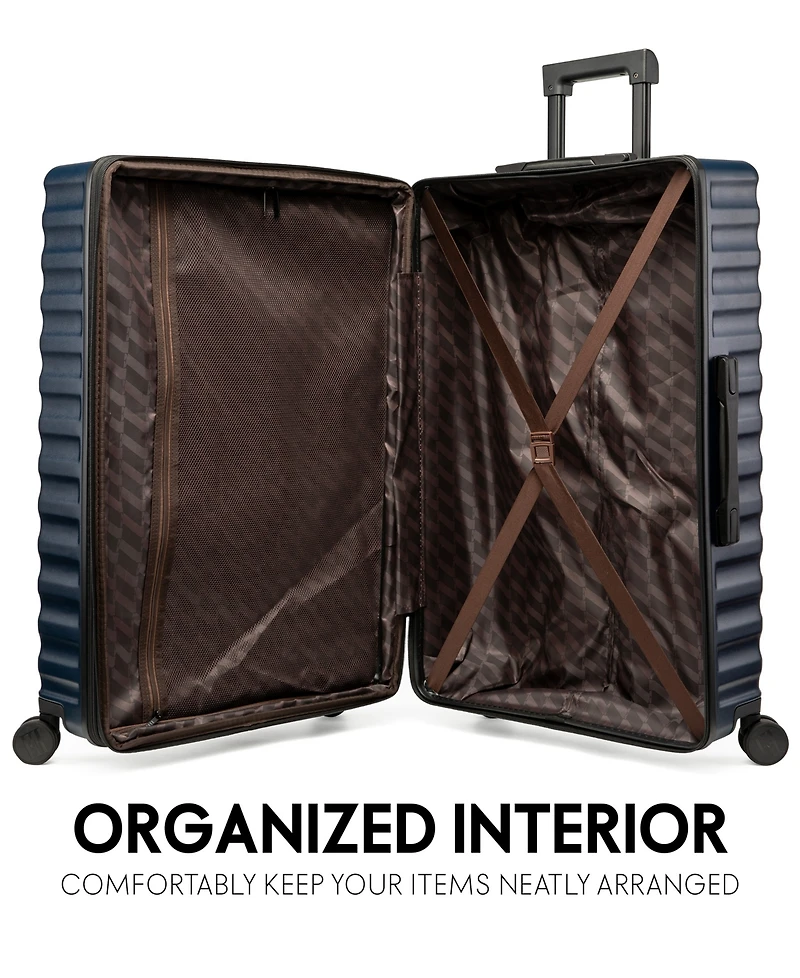 Elle Excursion 3-Piece Expandable Chic Spinner Luggage Set