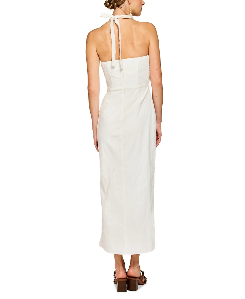 Line & Dot Women's Fable Sweetheart-Neck Sleeveless Maxi Dress