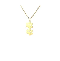 EverPaw Double Paw Print Necklace