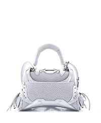 Pre-Owned Balenciaga Small SneakerHead Top Handle Bag Mesh and Faux Leather