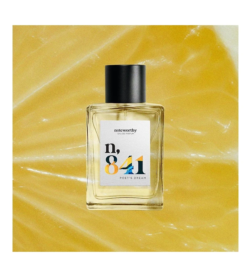Noteworthy n,841 Eau De Parfum | Poet's Dream | Lemon Bergamot Cardamom Fragrance