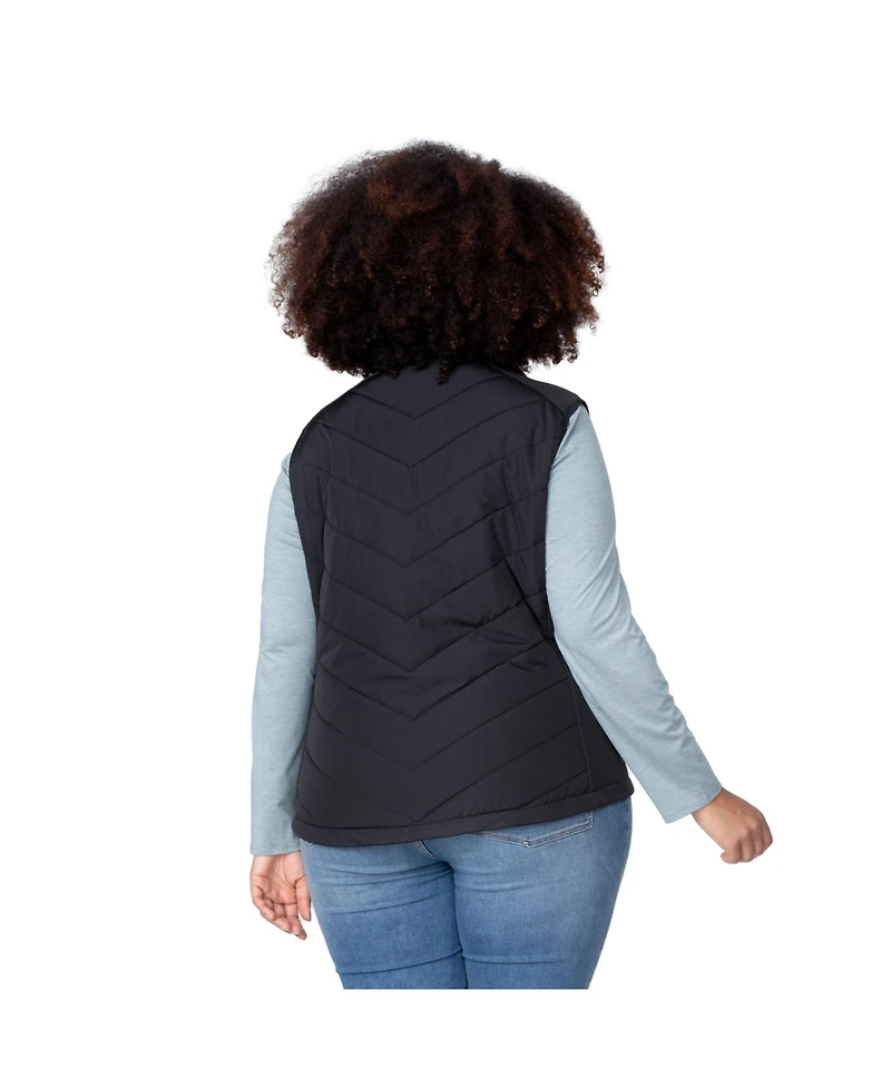 Free Country Plus Quilted Hybrid Vest