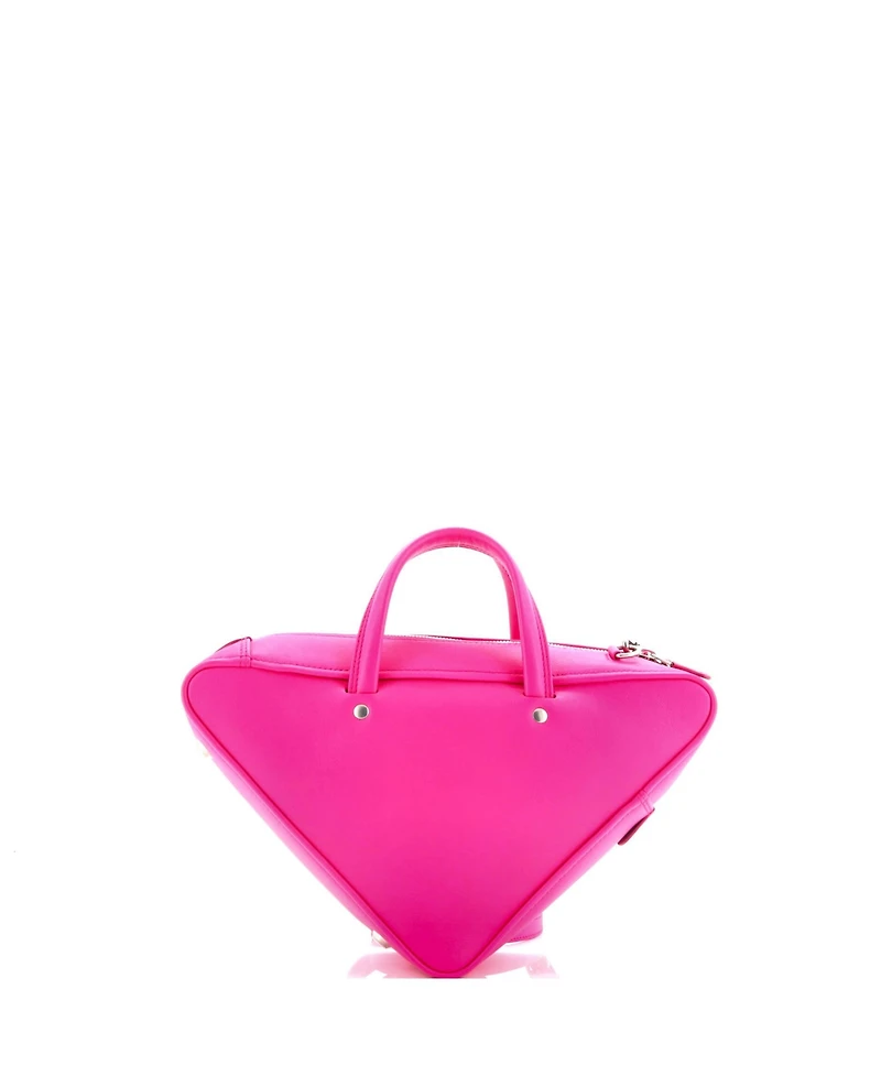 Pre-Owned Balenciaga Small Triangle Duffle Bag Leather