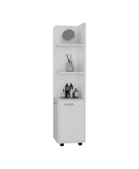 Accent Cabinet with Four Shelves – Stylish and Functional Storage