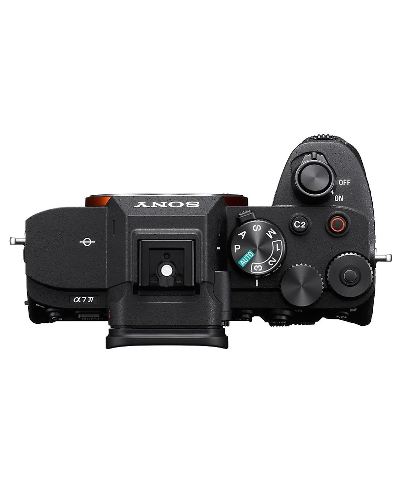 Sony Sony Alpha a7 Iv Full Frame Mirrorless Interchangeable Lens Digital 4K Camera, Black